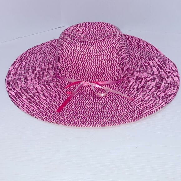 Disney Parks Pretty Pink Floppy Sun Hat Size Adult - Picture 3 of 7